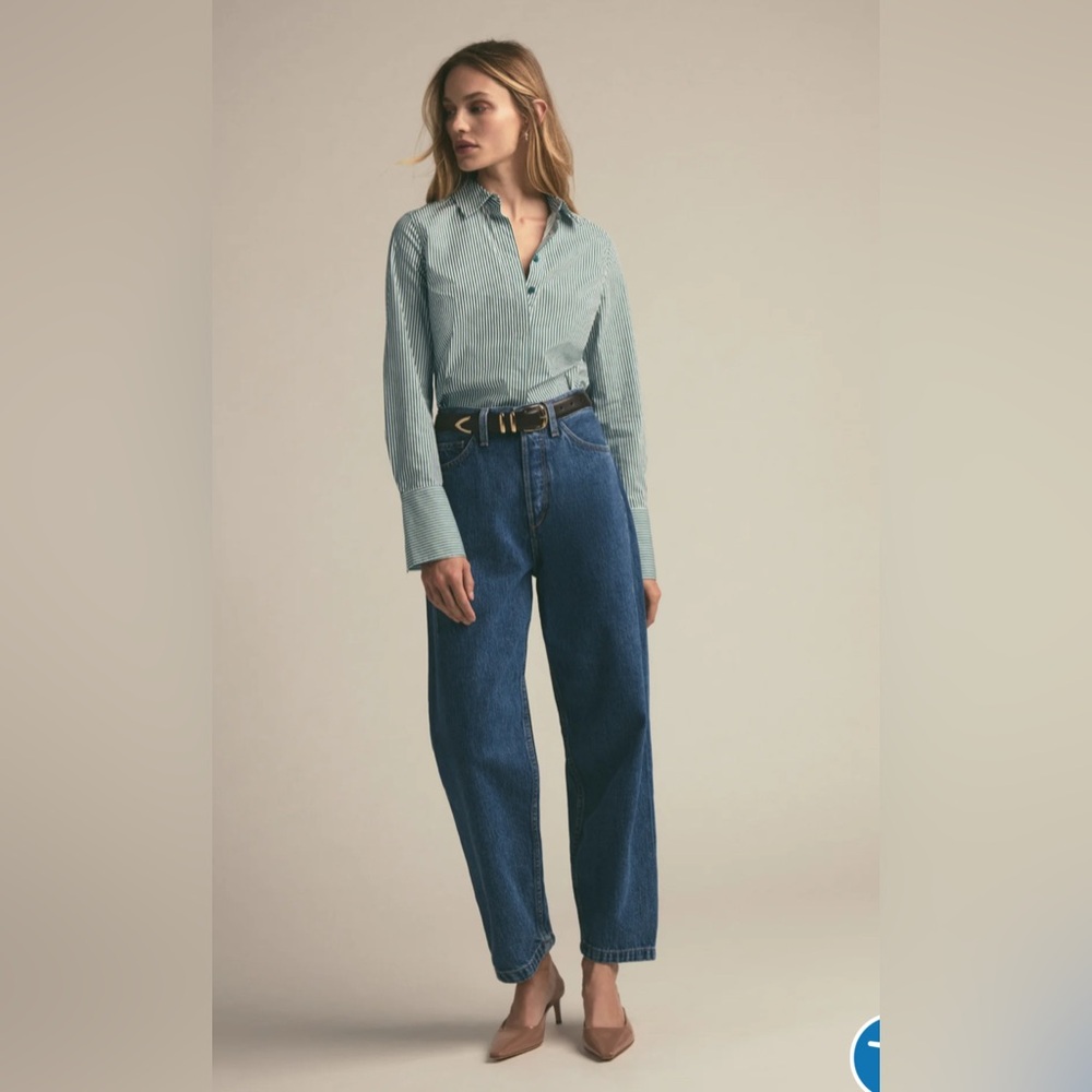 Favorite Daughter THE NIKKI MID RISE BARREL Jean 26 Los Angeles